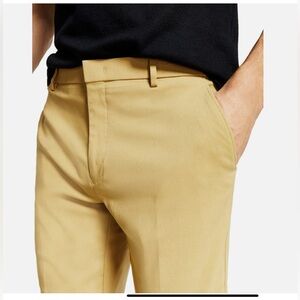 Tommie Hilfiger THFLEX men’s pants suit mustard color 32wx30L